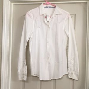 White Gap Button Down Shirt